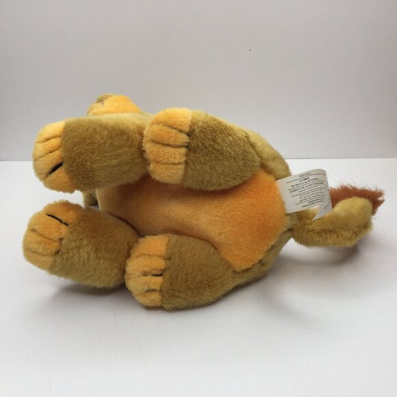 Disney The Lion King Simba Cub Yellow Gold Plush Stuffed Animal Kid Children Toy - Picture 7 of 12